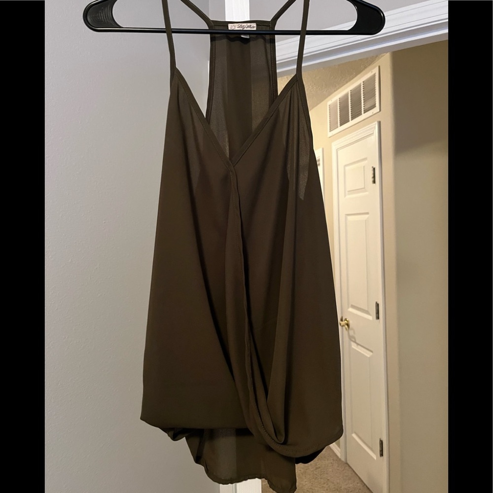 Olive Tank Top